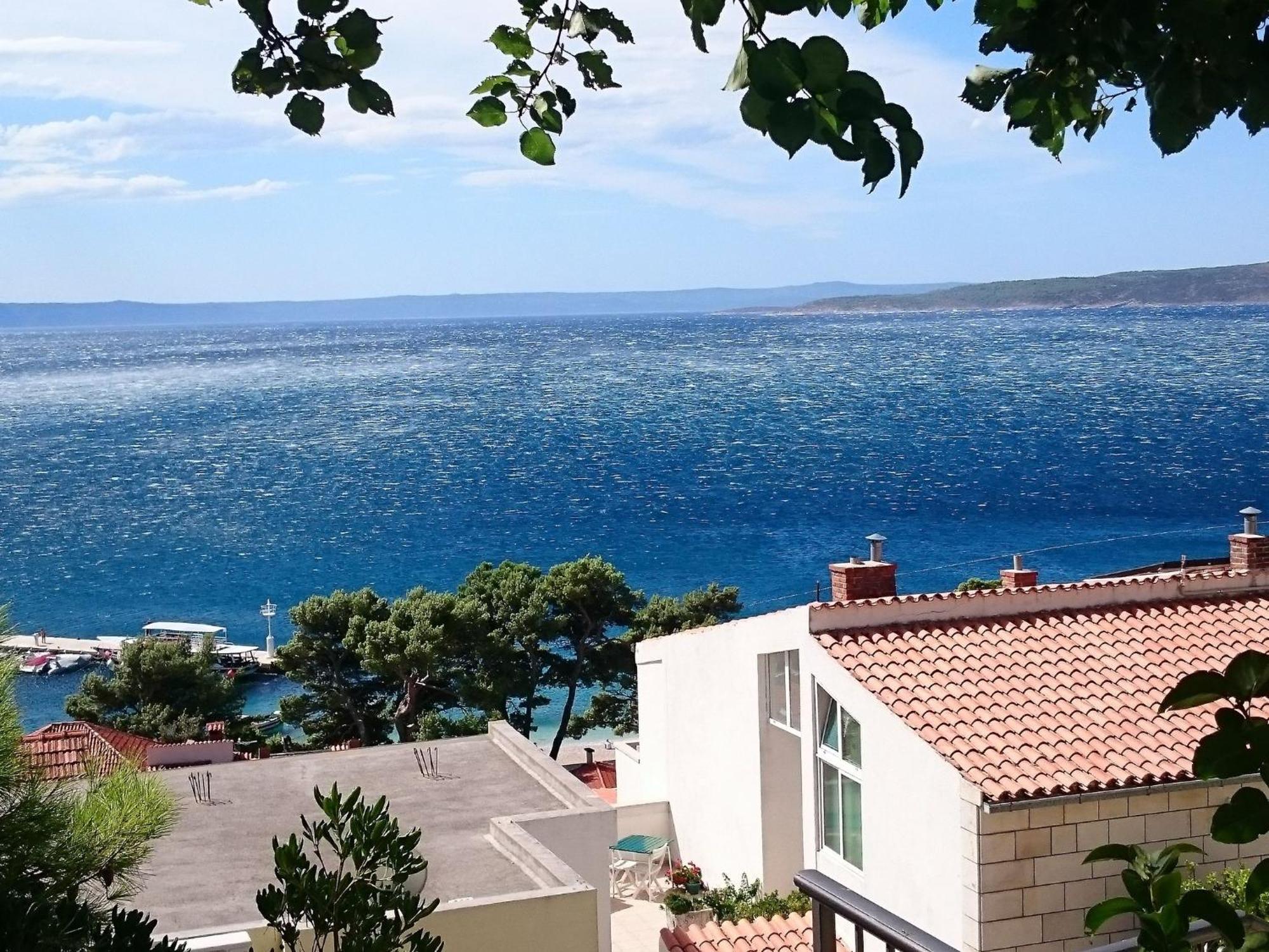 Cozy Apartment With A Balcony And A Sea View Brela Luaran gambar