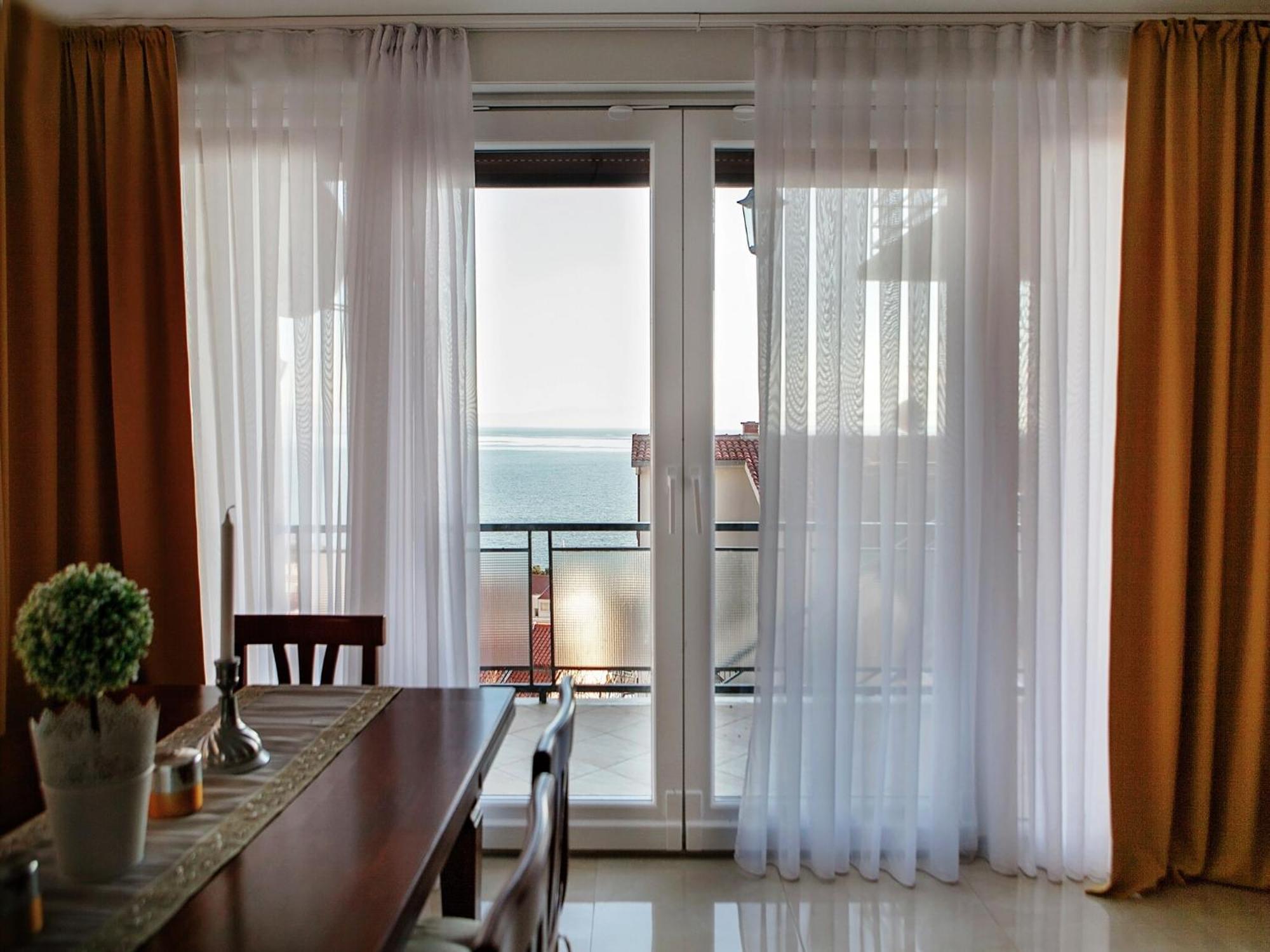 Cozy Apartment With A Balcony And A Sea View Brela Luaran gambar